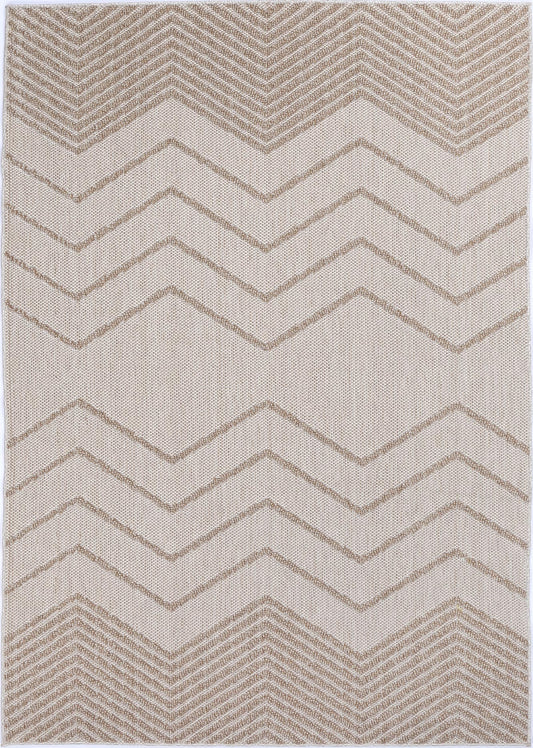 Elara Bode Indoor / Outdoor Beige Rug