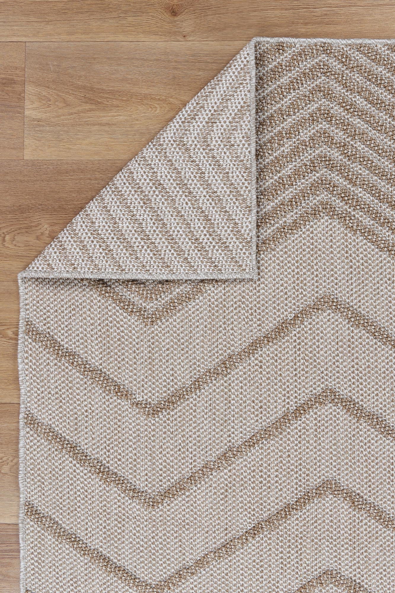 Elara Bode Indoor / Outdoor Beige Rug