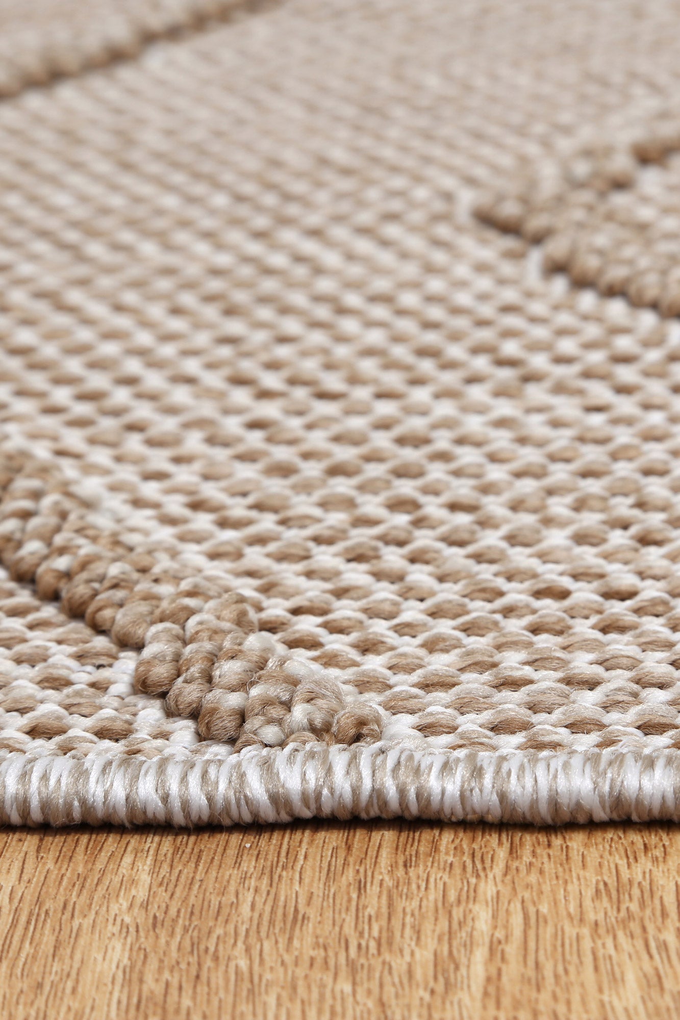 Elara Bode Indoor / Outdoor Beige Rug