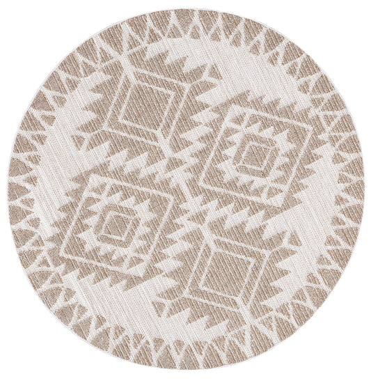 Elara Maki Indoor / Outdoor Round Rug