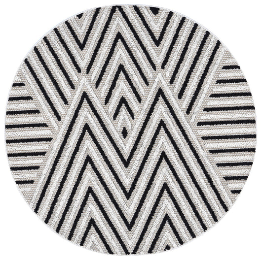 Elara Hawk Indoor / Outdoor Round Rug