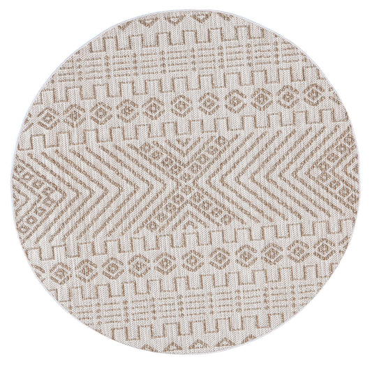 Elara Bresha Indoor / Outdoor Round Rug