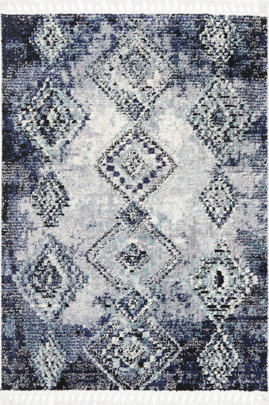 Micha Navy Blue Marrakesh Rug