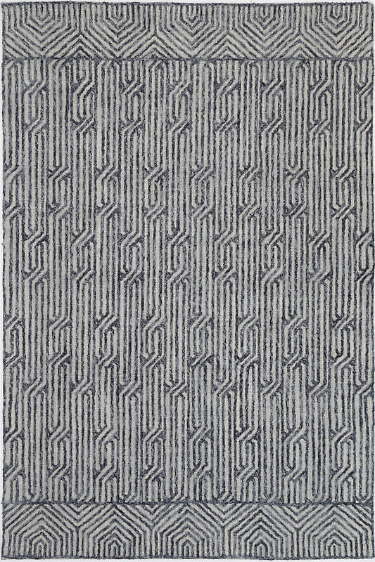 Mirabella Almeria Blue Contemporary Rug