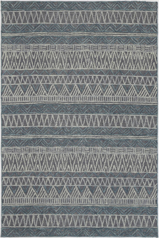 Mirabella Cazorla Charcoal Contemporary Rug