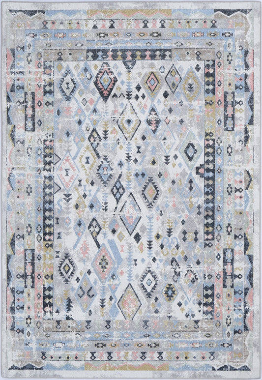 Puerto Colombo Multi Tribal Soft Rug