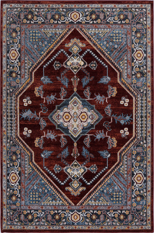 Puerto Yingkou Multi Traditional Soft Rug