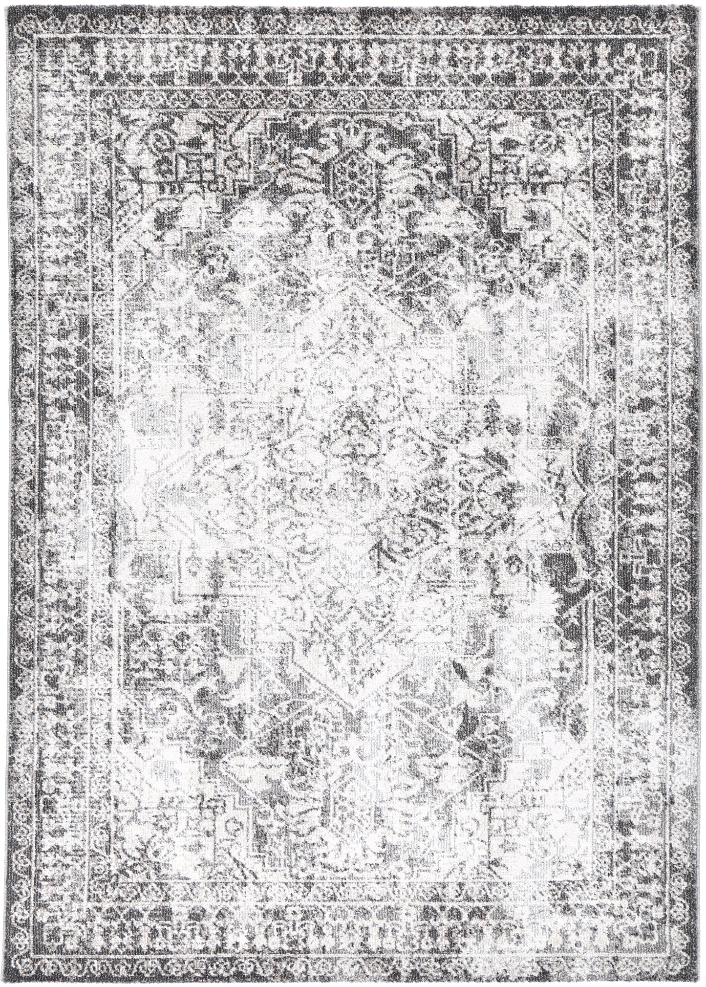 Mercury Carine Ivory & Grey Transitional Rug