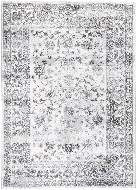 Mercury Serena Grey & Ivory Rug