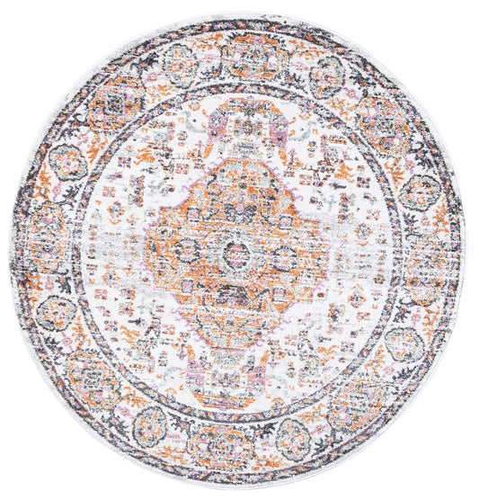 Carlyle Medallion Rustic Round Rug