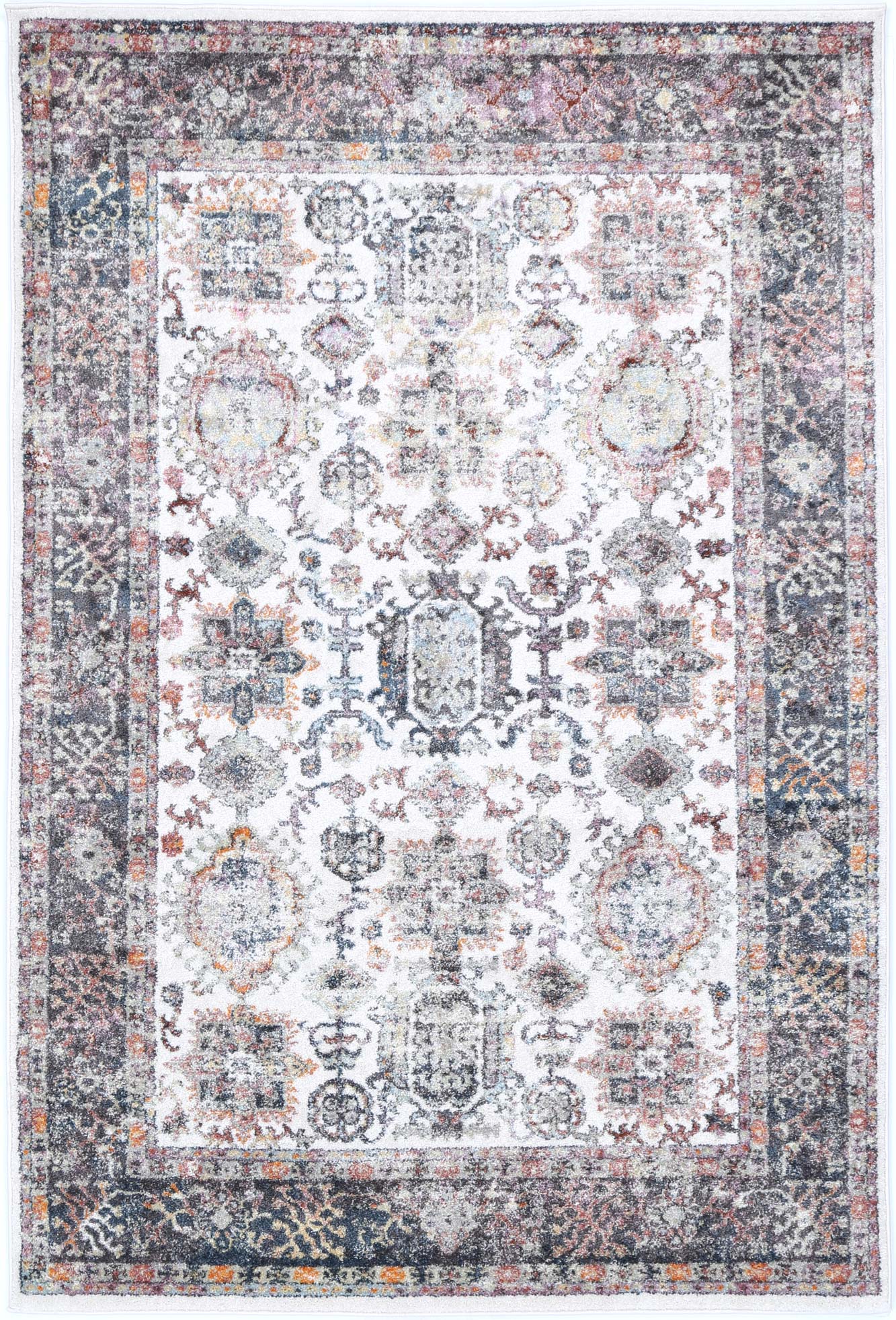 Carlyle Boarder Cream Rug