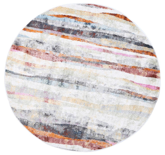 Carlyle Modern Multi Round Rug