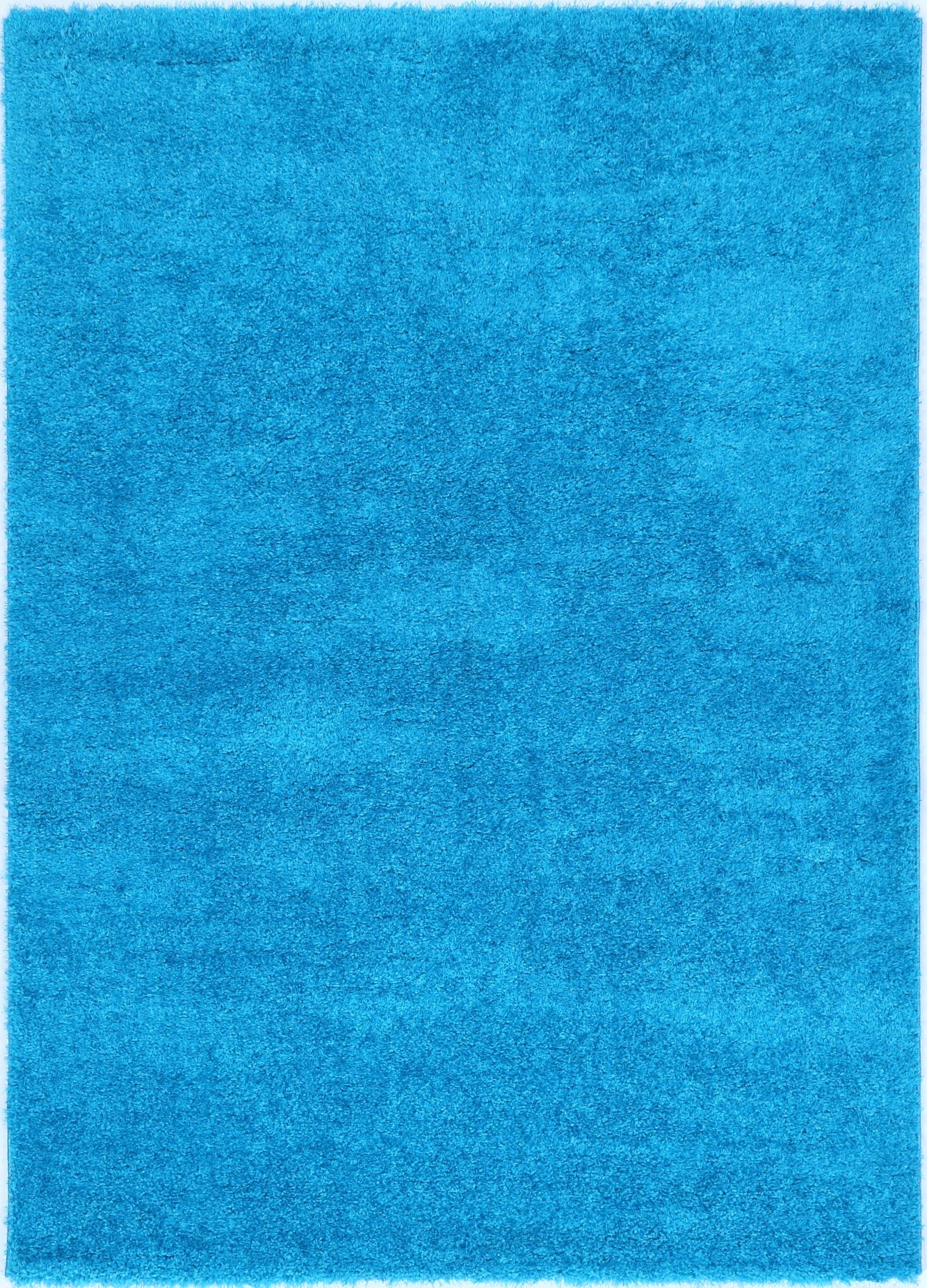 Puffy Soft Shag Teal Rug