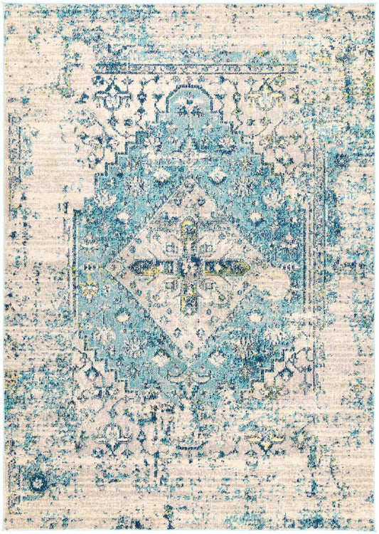 Asli Blue Transitional Rug