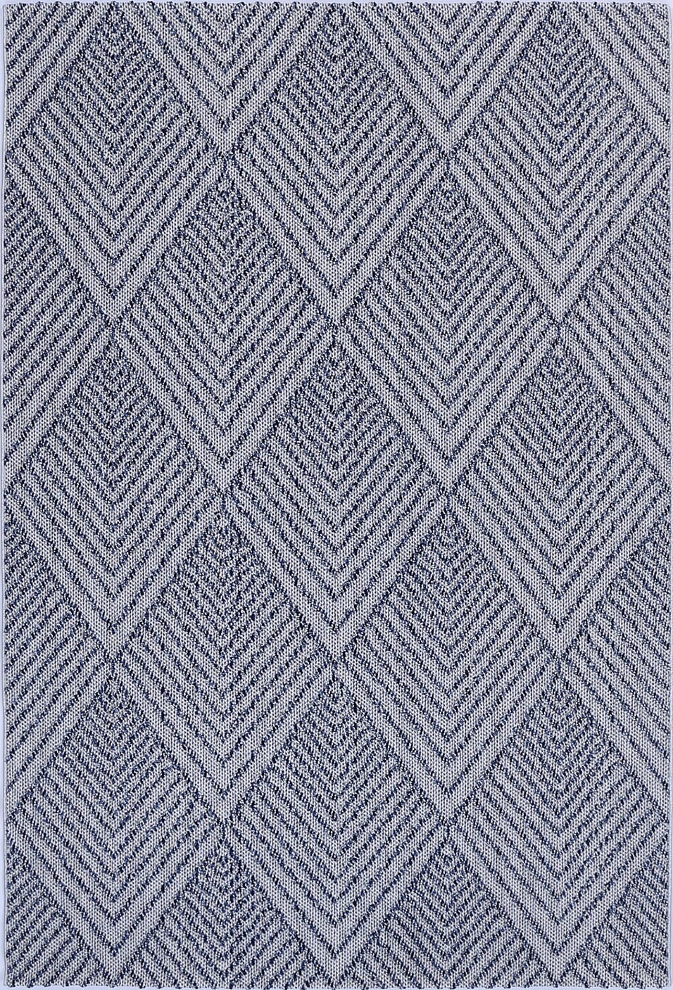 Lelepa Naka Charcoal Geometric Flatweave Rug